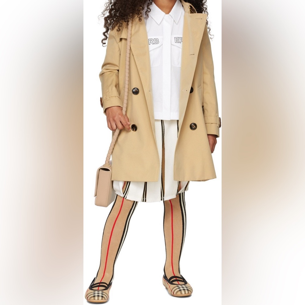 Girls Burberry Tights